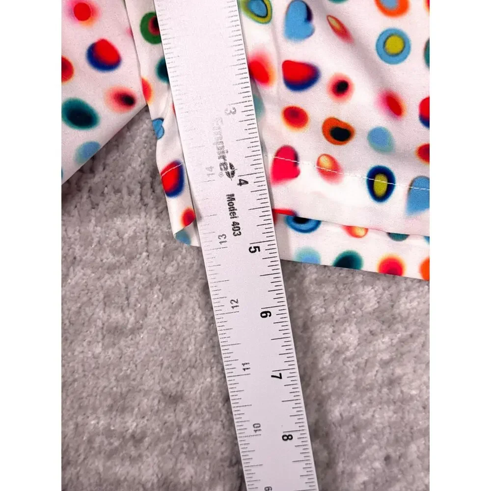 Strawberry Milk Mob Swim Shorts Large Mens Trunks Abstract Dot